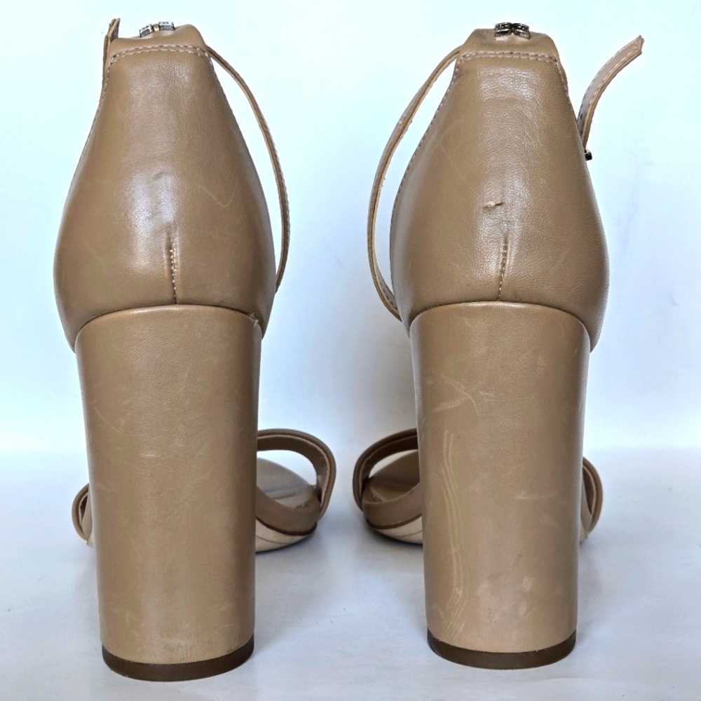 Sam Edelman Tan Heels Size 9.5 - Picture 3 of 8
